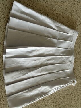 Rowing Blazers White Pleated Mini Skirt